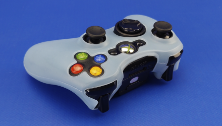 Чехол Силиконовый RMC Xbox 360 Blue Crystal Новый - Retromagaz, image 1