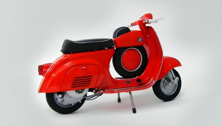 Машинка Базовая Hot Wheels Vespa 90 SS Super Sprint (1966) Factory Fresh 1:64 HRY52 Red - Retromagaz, image 4