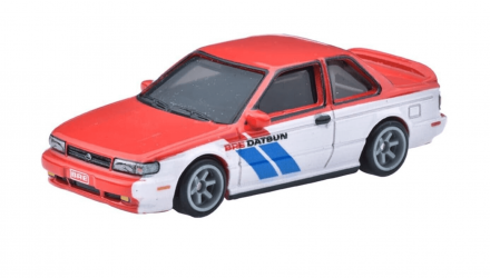 Машинка Premium Hot Wheels 4шт BRE Datsun 620 / 510 Wagon / 1991 Nissan Sentra SE-R / Sakura Sprinter Diorama 1:64 HRT52 White - Retromagaz, image 2