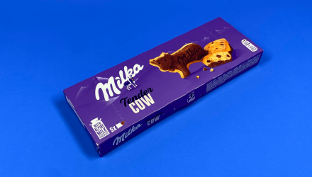 Бисквит Milka Tender Cow с Кусочками Шоколада 140g - Retromagaz, image 1