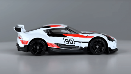 Тематическая Машинка Hot Wheels '20 Toyota GR Supra Gran Turismo 1:64 HRV67 White - Retromagaz, image 4