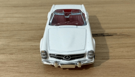 Машинка Большой Город Matchbox 1963 Mercedes-Benz 230 SL Showroom 1:64 HVL11/HVN39 White - Retromagaz, image 3