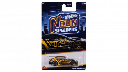 Тематична Машинка Hot Wheels '16 Cadillac ATS-V R Neon Speeders 1:64 HLH72/HRW82 Black - Retromagaz, image 5