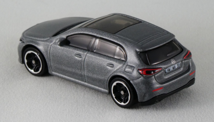 Машинка Базовая Hot Wheels '19 Mercedes-Benz A-Class Nightburnerz 1:64 GHF60 Grey - Retromagaz, image 3