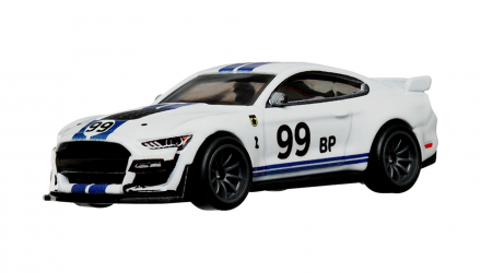 Машинка Premium Hot Wheels '20 Ford Shelby GT500 Boulevard 1:64 HKF14 White - Retromagaz, image 4