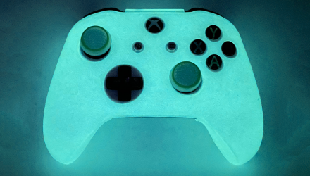 Чехол Силиконовый RMC Xbox One Glowing in Dark Neon Blue Новый - Retromagaz, image 3