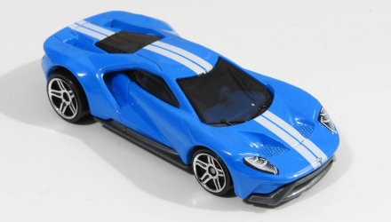 Машинка Базовая Hot Wheels '17 Ford GT Exotics 1:64 FJY04 Blue - Retromagaz, image 2