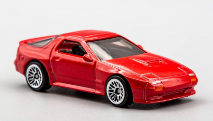 Машинка Базова Hot Wheels '89 Mazda Savanna RX-7 FC3S Nightburnerz 1:64 GHB56 Red - Retromagaz, image 5