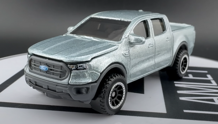 Тематическая Машинка Matchbox 2019 Ford Ranger Moving Parts 1:64 FWD28/HVN13 Silver - Retromagaz, image 2