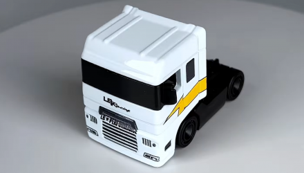 Машинка Premium Hot Wheels 2шт LB-Silhouette GT Nissan 35GT-RR та Транспортер Flipsider Hauler Team Transport 1:64 FLF56/HKF37 White - Retromagaz, image 6