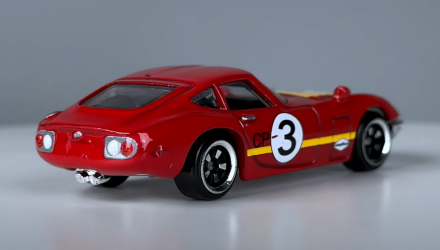 Тематична Машинка Hot Wheels Toyota 2000GT Vintage Racing Club 1:64 HRT81/HRV07 Red - Retromagaz, image 3