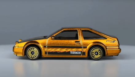 Тематична Машинка Hot Wheels Toyota AE86 Sprinter Trueno Ultra Hots 1:64 HDG52/HRX12 Orange - Retromagaz, image 3