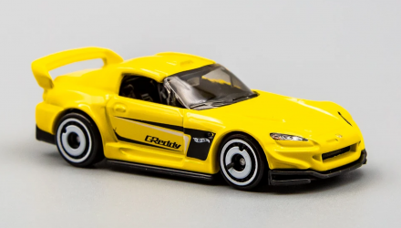 Машинка Базовая Hot Wheels Honda S2000 Honda 1:64 GHC12 Yellow - Retromagaz, image 2