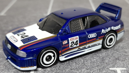 Машинка Базова Hot Wheels Audi '90 Quattro Turbo 1:64 HTC64 Blue - Retromagaz, image 2