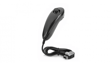 Контроллер Проводной RMC Wii Nunchuk Black 1m Новый - Retromagaz, image 1