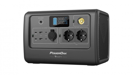 Зарядний Пристрій Bluetti PowerOak EB70 Portable Power Station Black 716 WH 1000 W - Retromagaz, image 3