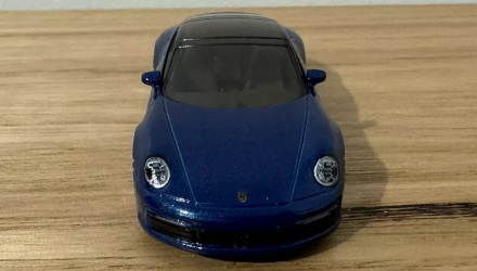 Машинка Большой Город Matchbox Porsche 911 Targa 4 Showroom 1:64 HVN28 Blue - Retromagaz, image 3