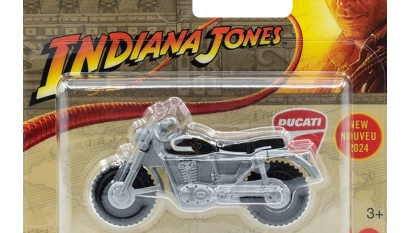 Машинка Большой Город Matchbox Themed Ducati Scrambler Indiana Jones 1:64 HVN38 Black - Retromagaz, image 1