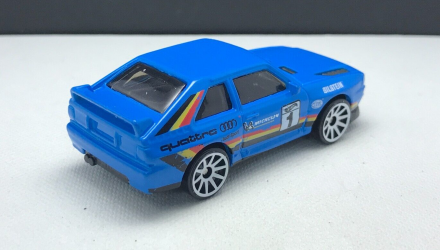 Машинка Базова Hot Wheels '84 Audi Sport Quattro Rally Champs 1:64 HCX60 Blue - Retromagaz, image 3