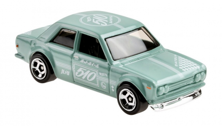 Машинка Базова Hot Wheels '71 Datsun 510 J-Imports 1:64 GTB02 Green - Retromagaz, image 3