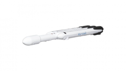 Тематическая Машинка Matchbox SpaceX Falcon Heavy Sky Busters 1:64 HHT34/HHT44 White - Retromagaz, image 3