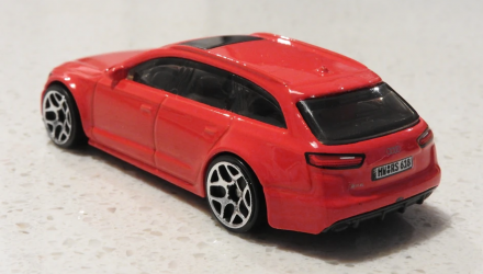 Машинка Базова Hot Wheels '17 Audi RS 6 Avant Factory Fresh 1:64 FJW00 Red - Retromagaz, image 3