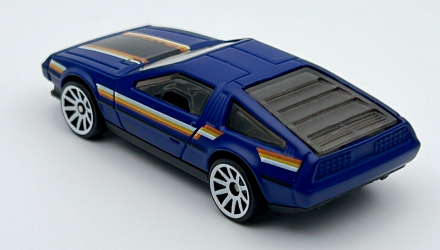 Машинка Базовая Hot Wheels DMC Delorean The `80S 1:64 HKJ65 Dark Blue - Retromagaz, image 6