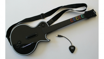 Гитара Беспроводной Sony PlayStation 3 Guitar Hero Gibson Black Б/У - Retromagaz, image 2