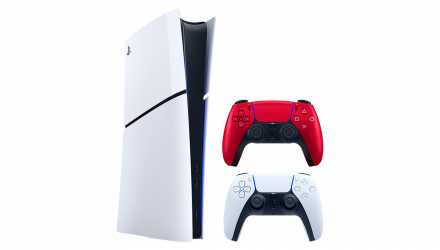 Набір Консоль Sony PlayStation 5 Slim Digital Edition 1TB White Новий + Геймпад Бездротовий DualSense Volcanic Red - Retromagaz, image 1