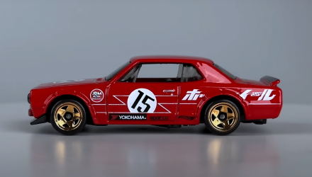 Тематична Машинка Hot Wheels Nissan Skyline HT 2000GT-X J-Imports 1:64 HWR57/HRT01 Red - Retromagaz, image 4