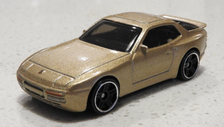 Машинка Базова Hot Wheels '89 Porsche 944 Turbo Porsche 1:64 GHF07 Gold - Retromagaz, image 2