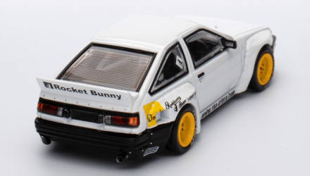 Машинка Premium INNO64 Toyota AE86 Trueno "Pandem / Rocket Bunny" 1:64 White - Retromagaz, image 2