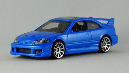 Машинка Базовая Hot Wheels Honda Civic Si Factory Fresh 1:64 GRY27 Light Blue - Retromagaz, image 2