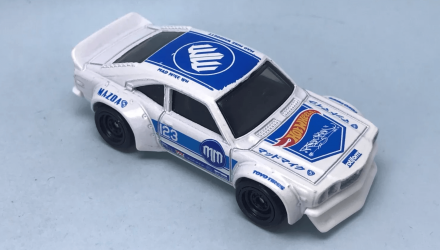 Машинка Базовая Hot Wheels Mazda RX-3 Super Treasure Hunt STH Drift 1:64 GTD00 White - Retromagaz, image 2