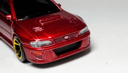 Машинка Базова Hot Wheels '98 Subaru Impreza 22B STi-Version Turbo 1:64 GHF06 Red - Retromagaz, image 5