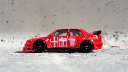 Машинка Premium Hot Wheels Alfa Romeo 155 V6 Ti Boulevard 1:64 HCP34 Red - Retromagaz, image 5