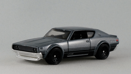 Машинка Базовая Hot Wheels Nissan Skyline 2000 GT-R Then and Now 1:64 GTC68 Grey - Retromagaz, image 2