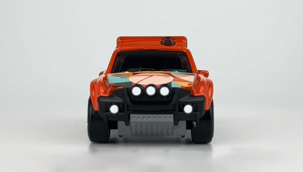 Тематична Машинка Hot Wheels Porsche 914 Safari Type 7 Speed Graphics 1:64 HRT06 Orange - Retromagaz, image 4