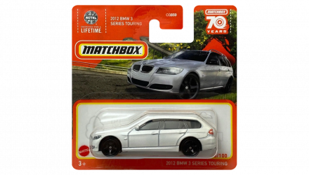 Машинка Велике Місто Matchbox 2012 BMW 3 Series Touring Highway 1:64 HLC71 White - Retromagaz, image 1