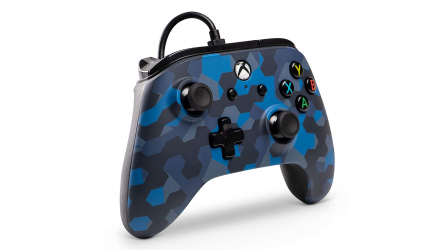 Геймпад Проводной RMC Xbox One Blue Camouflage Б/У - Retromagaz, image 3