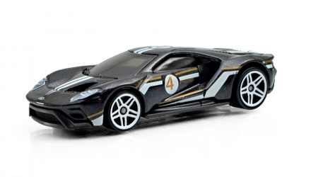 Машинка Базовая Hot Wheels '17 Ford GT Then and Now 1:64 GTC78 Black - Retromagaz, image 2