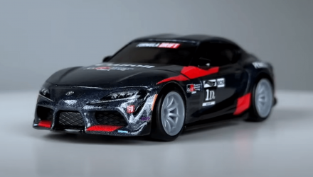 Машинка Premium Hot Wheels 2021 Toyota GR Supra Boulevard 1:64 HRT56 Grey - Retromagaz, image 1