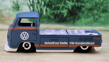 Машинка Базовая Hot Wheels Volkswagen T2 Pickup Hot Trucks 1:64 HTC28 Grey - Retromagaz, image 4