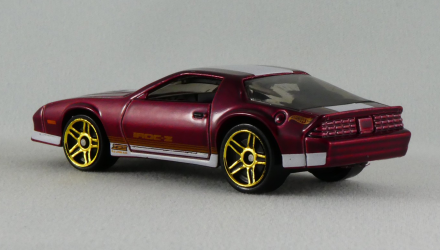 Машинка Базовая Hot Wheels '85 Chevrolet Camaro Iroc-Z Muscle Mania 1:64 GTB40 Red - Retromagaz, image 7