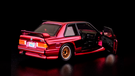 Машинка Premium Hot Wheels 1991 BMW M3 Red Line Club RLC 1:64 HNL25 Red - Retromagaz, image 3