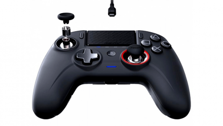 Геймпад Бездротовий Nacon PlayStation 4 Revolution Unlimited Pro Controller Black 3m Б/У - Retromagaz, image 3