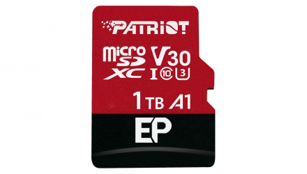 Карта Памяти Patriot EP Series UHS-I U3 V30 A1 + SD Adapter 1TB - Retromagaz, image 1