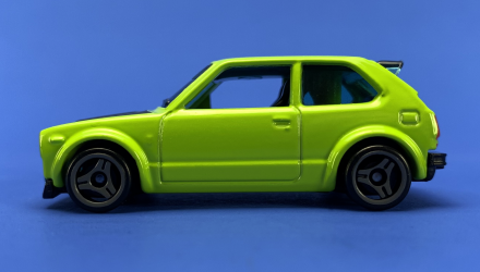 Машинка Базова Hot Wheels '73 Honda Civic Custom J-Imports 1:64 HKG40 Green - Retromagaz, image 4