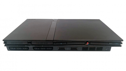 Консоль Sony PlayStation 2 Slim SCPH-7xxx Chip Black Б/У Нормальний - Retromagaz, image 2