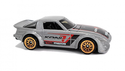 Машинка Базова Hot Wheels Mazda RX-7 Speed Graphics 1:64 FYD25 Metallic Silver - Retromagaz, image 2